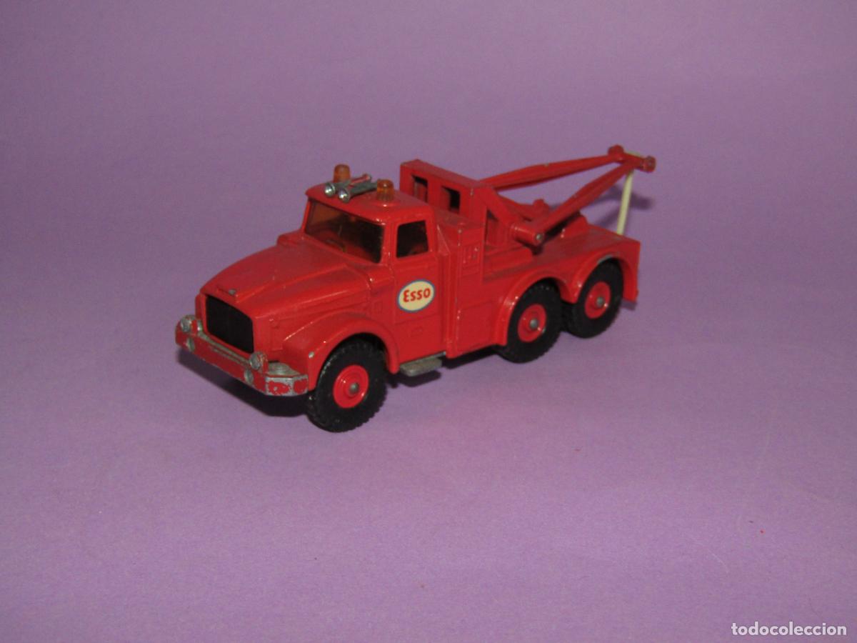 Coches a escala Matchbox: Antiguo LESNEY Cami&oacute;n SCAMMELL MATCHBOX King Size Made in England