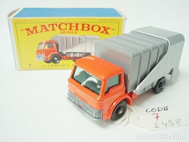 Coches a escala Matchbox: MATCHBOX RW 7 C FORD REFUSE TRUCK L 458