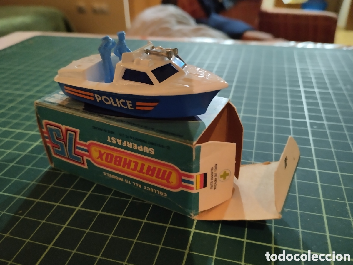 Voitures miniatures Matchbox: Matchbox police launch num. 52