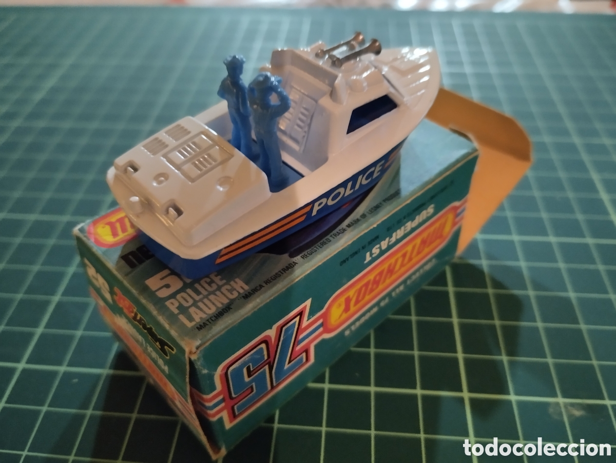 Coches a escala Matchbox: Matchbox police launch num. 52