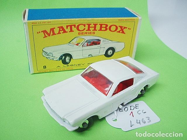 Coches a escala Matchbox: MATCHBOX RW 8 E FORD MUSTANG L 463