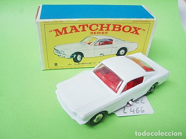 Coches a escala Matchbox: MATCHBOX RW 8 E FORD MUSTANG L 466