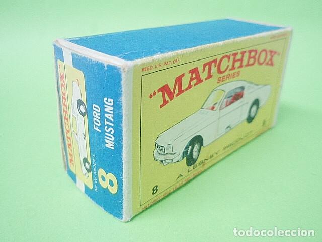 Coches a escala Matchbox: MATCHBOX RW 8 E FORD MUSTANG L 468 - Foto 10