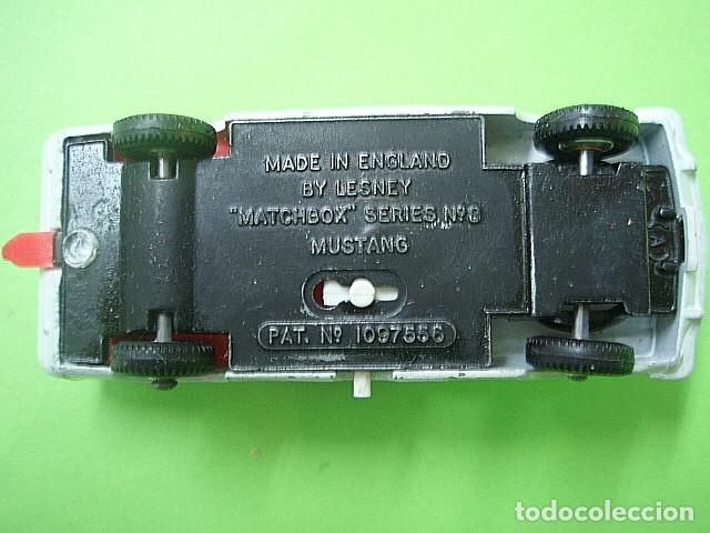 Coches a escala Matchbox: MATCHBOX RW 8 E FORD MUSTANG L 469 - Foto 8