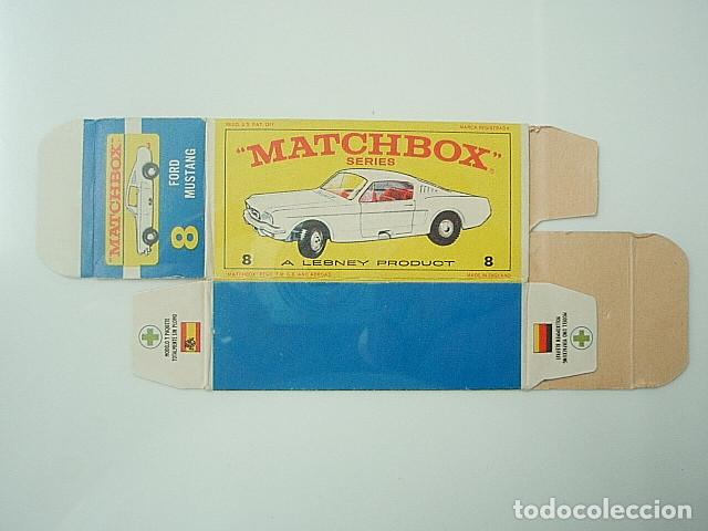 Coches a escala Matchbox: MATCHBOX RW 8 E FORD MUSTANG L 470 - Foto 2