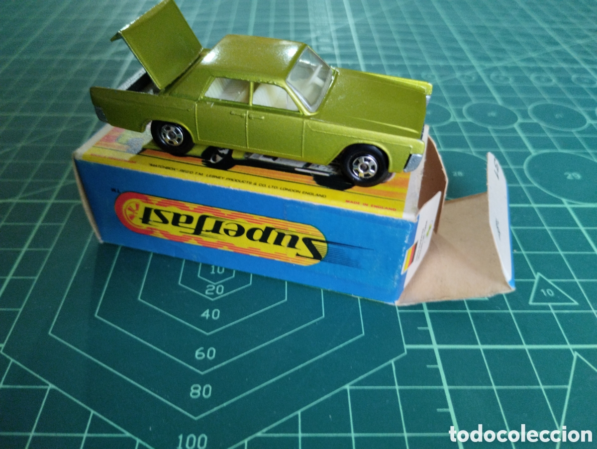 Coches a escala Matchbox: Matchbox Lincoln Continental ruedas estrechas