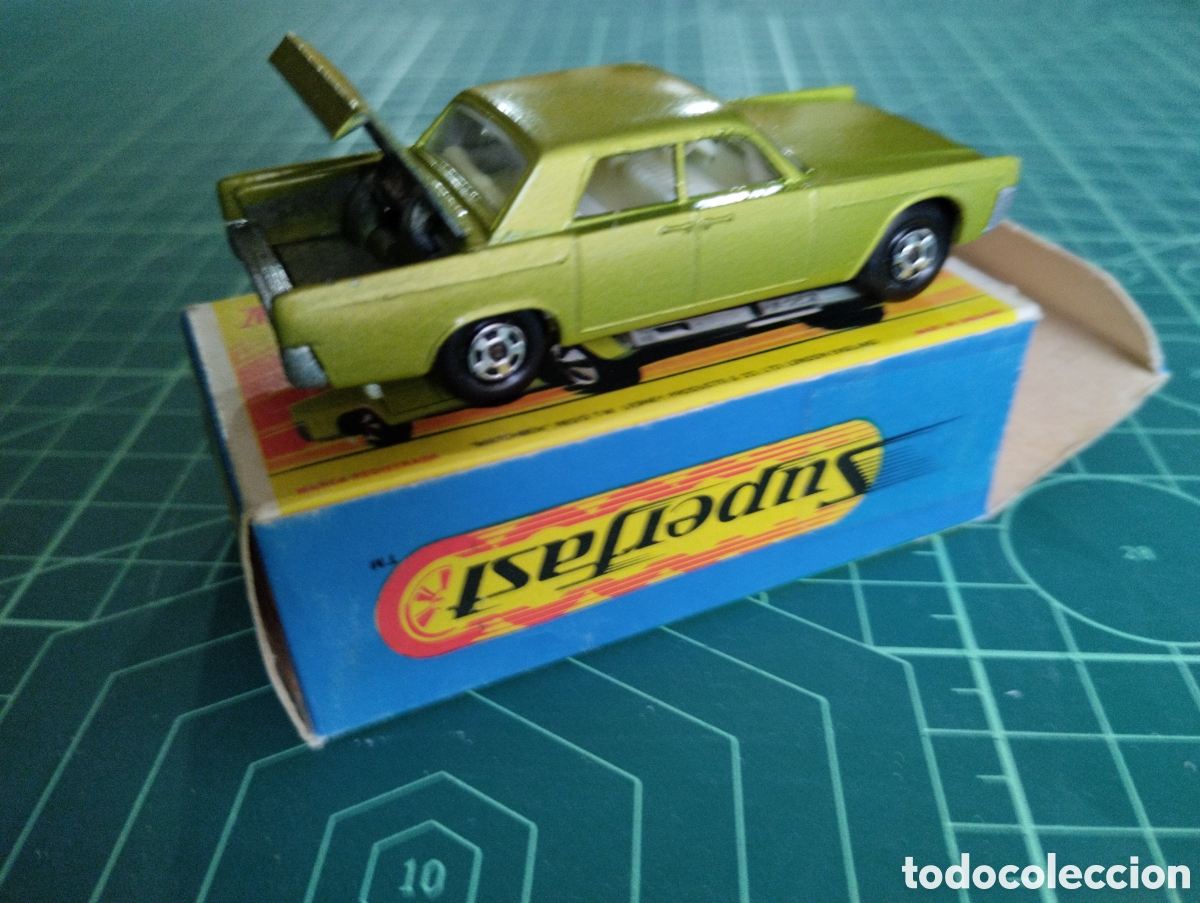 Coches a escala Matchbox: Matchbox Lincoln Continental ruedas estrechas