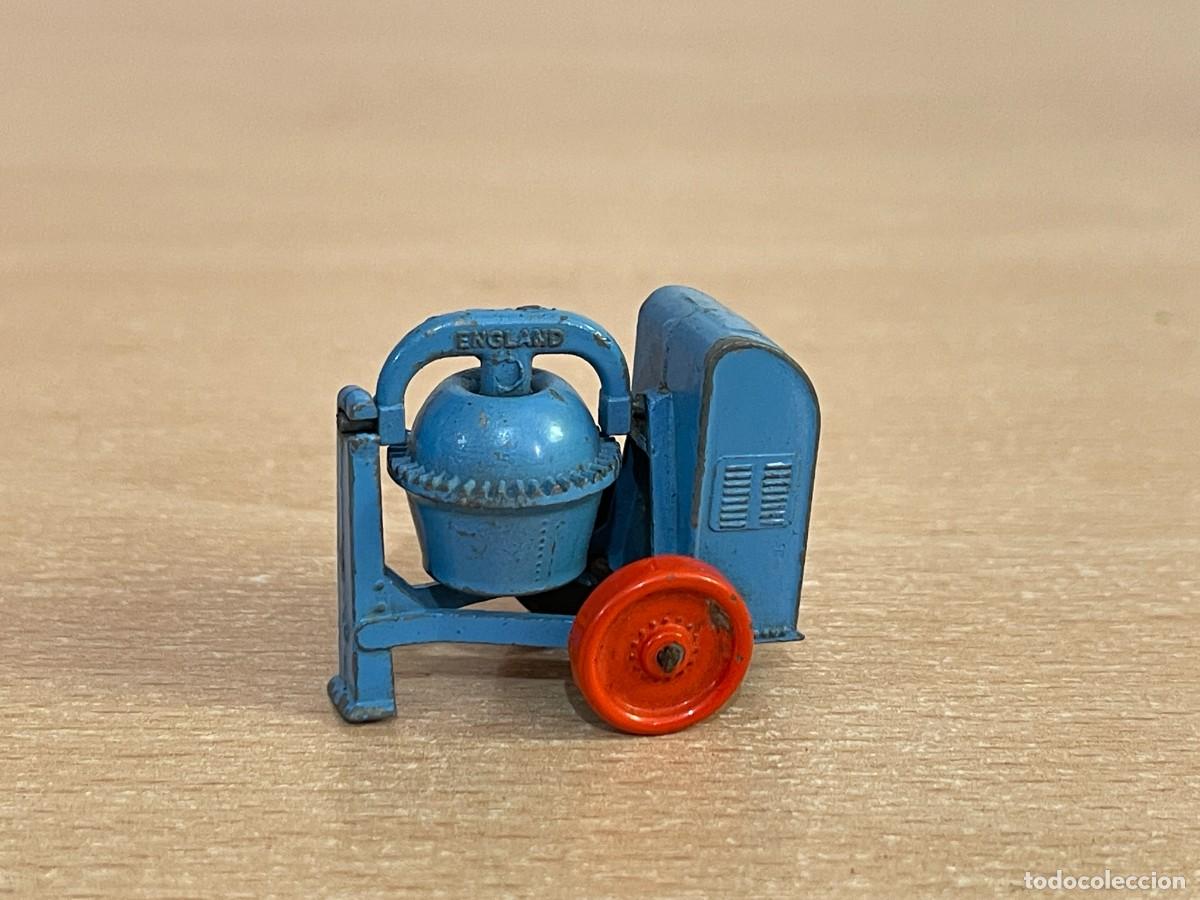 Coches a escala Matchbox: 316- Matchbox Lesney Moko Hormigonera Blue Cement Mixer N&ordm; 3 a&ntilde;os 50 Made in England cemento obras