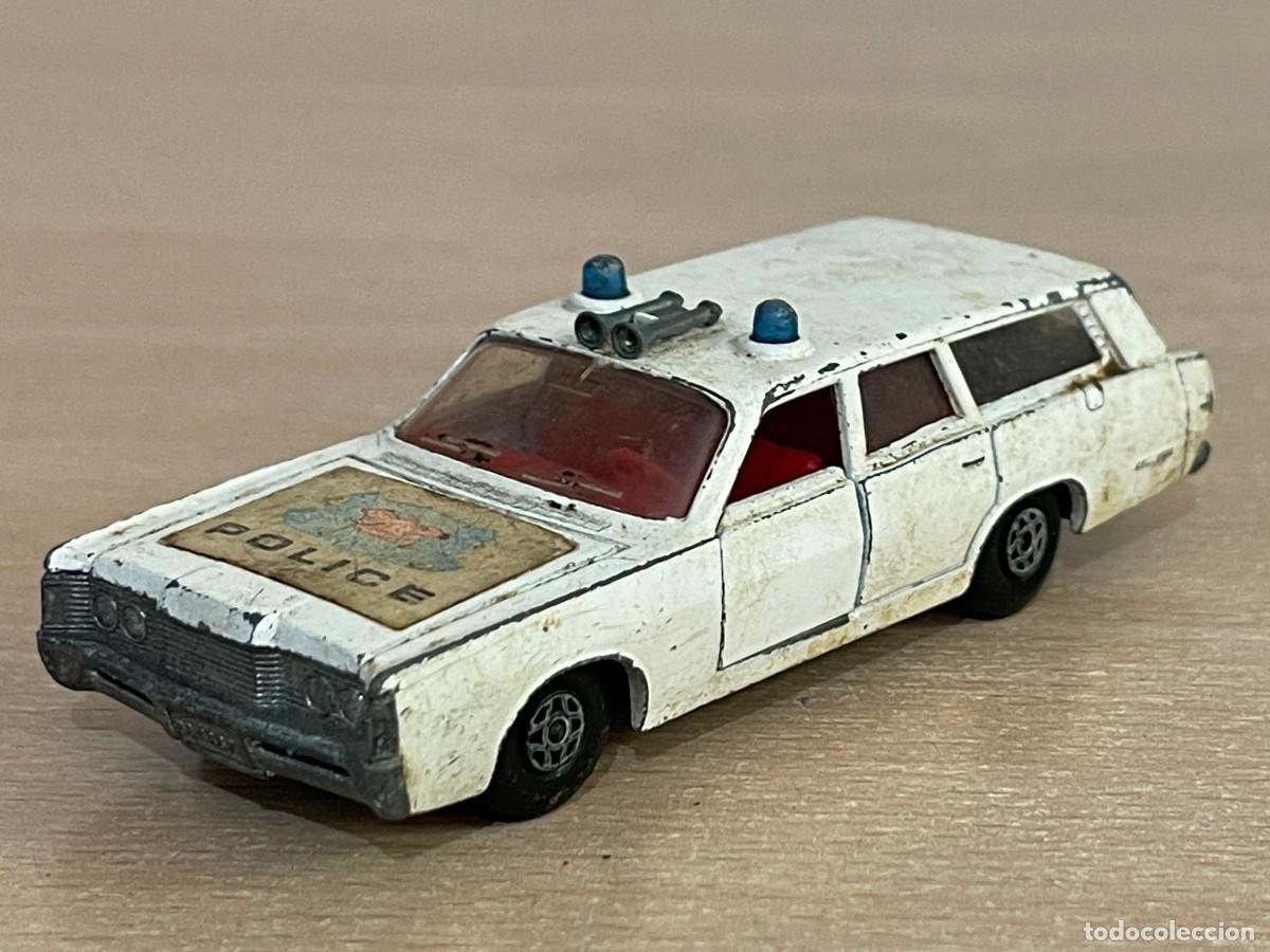 Coches a escala Matchbox: 320- Matchbox Lesney coche K-23 Mercury Commuter Police a&ntilde;o 1970 Made in England Speed Kings