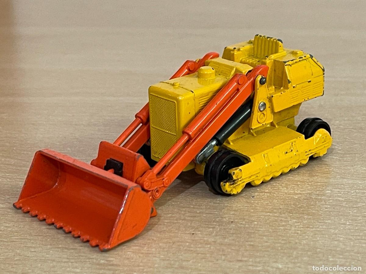 Coches a escala Matchbox: 321- Matchbox Lesney Tractor Caterpillar Traxcavator a&ntilde;o 1970 N&ordm; K-8 Made in England King Size