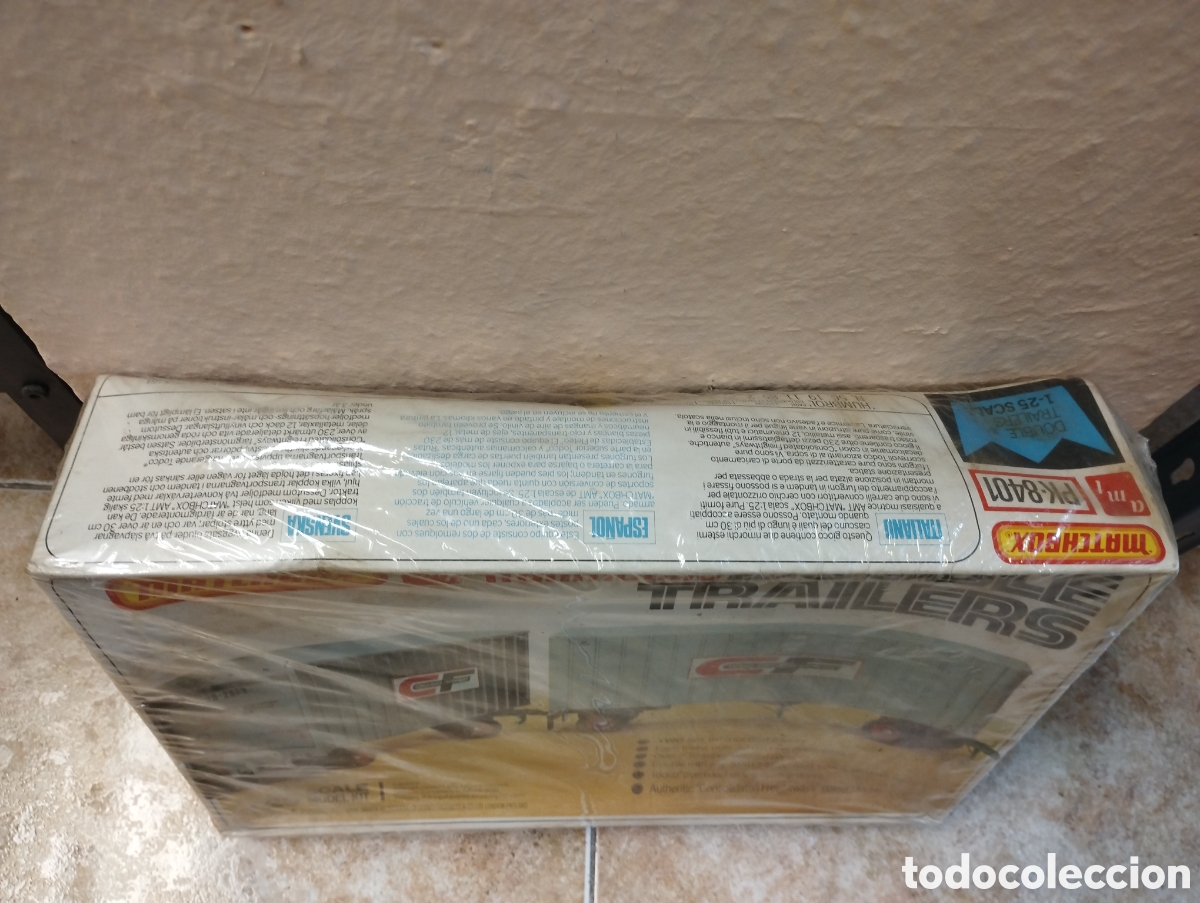 Coches a escala Matchbox: Matchbox ttailmobile doyble Trailers precintado - Foto 2