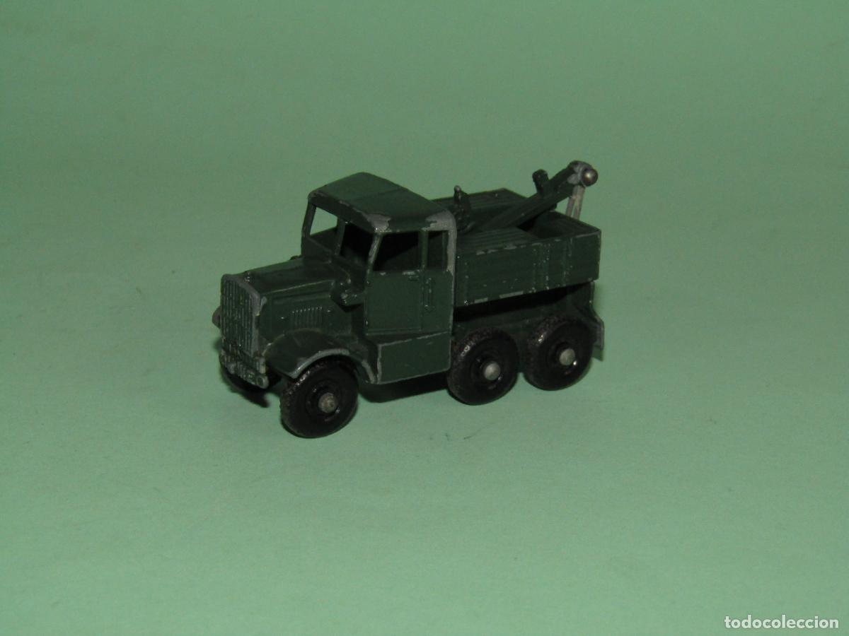 Coches a escala Matchbox: Antiguo Cami&oacute;n SCAMMELL BREAKDOWN TRUCK Ref. 64 de MATCHBOX de LESNEY Made in England A&ntilde;o 1959