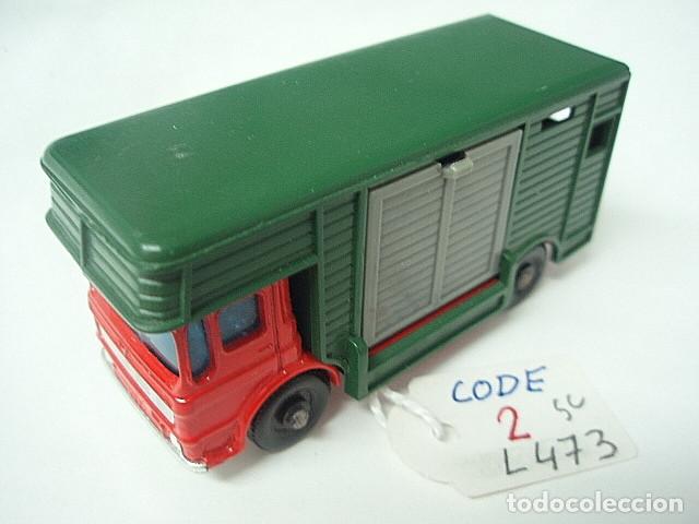 Coches a escala Matchbox: MATCHBOX RW 17 E AEC HORSE BOX L 473