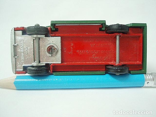 Coches a escala Matchbox: MATCHBOX RW 17 E AEC HORSE BOX L 473 - Foto 8