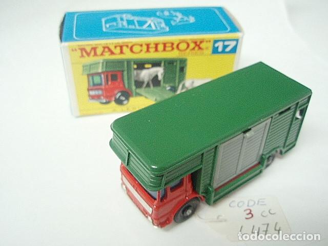 Coches a escala Matchbox: MATCHBOX RW 17 E AEC HORSE BOX L 474