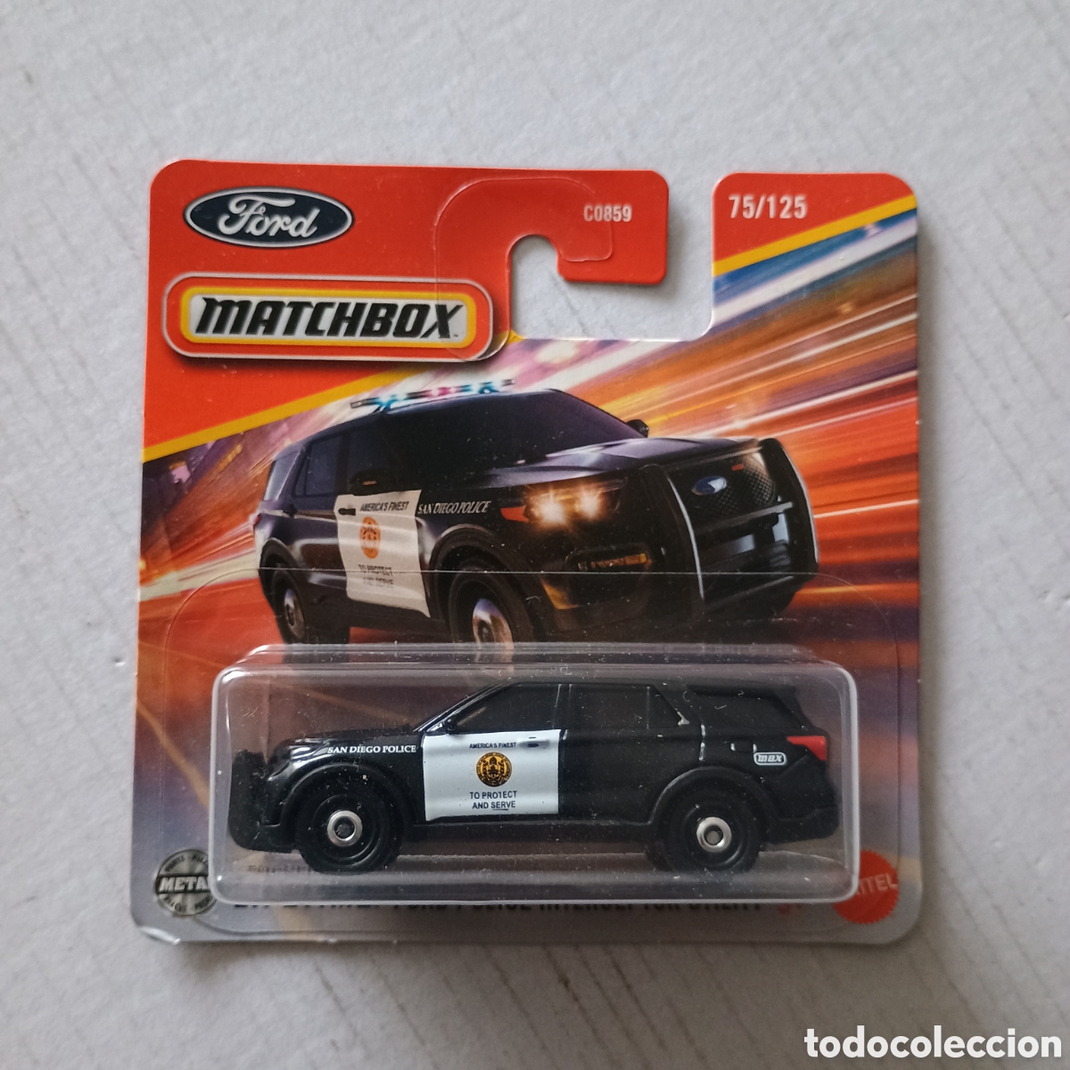 Coches a escala Matchbox: Matchbox Ford Police Interceptor Utility