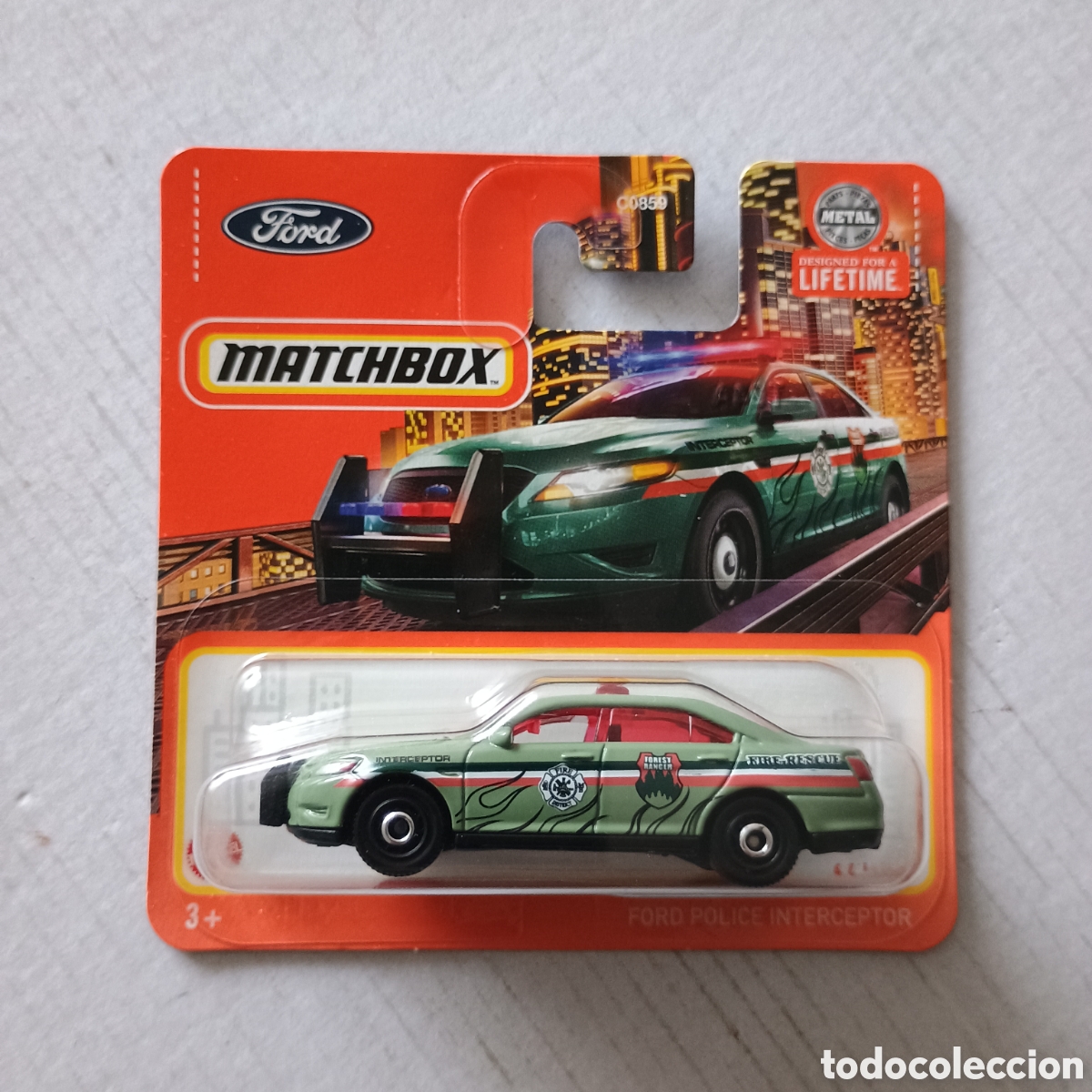 Coches a escala Matchbox: Matchbox Ford Police Interceptor