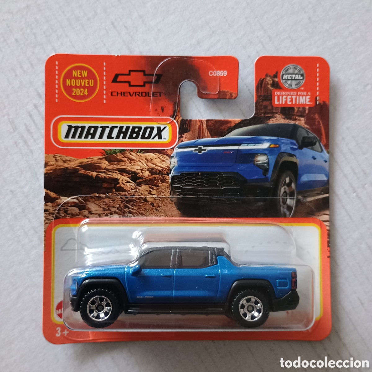 Coches a escala Matchbox: Matchbox 2024 Chevy Silverado EV