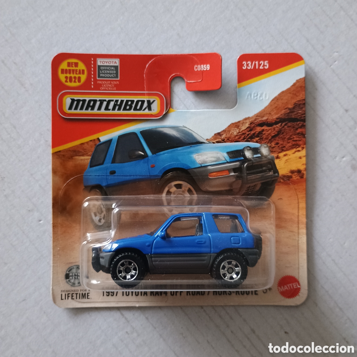 Coches a escala Matchbox: Matchbox 1997 Toyota RAV4 Off Road