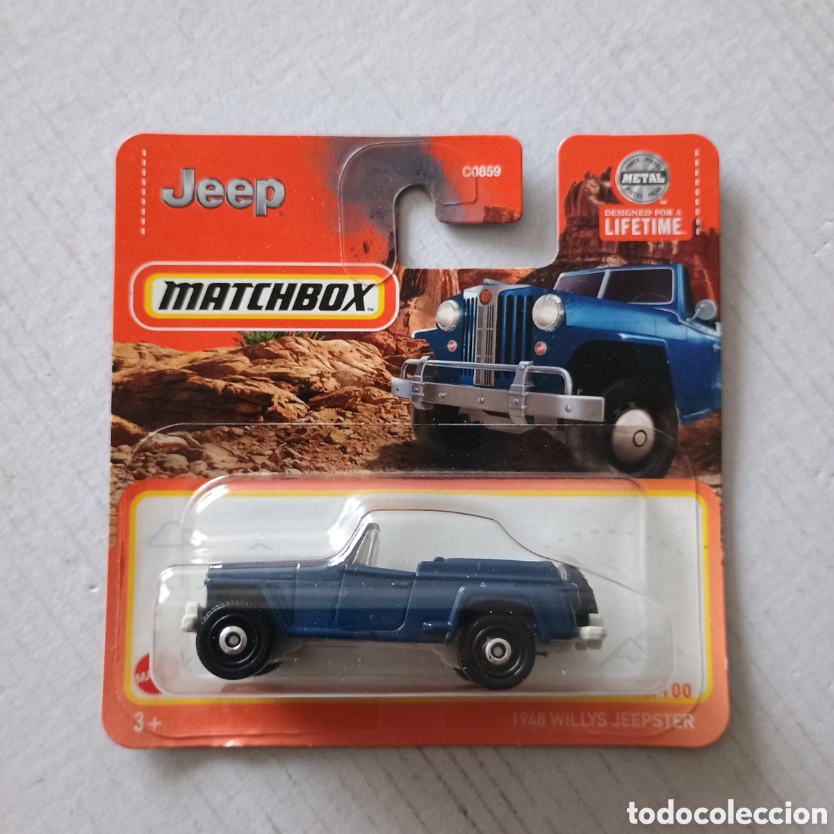 Coches a escala Matchbox: Matchbox 1948 Willys Jeepster