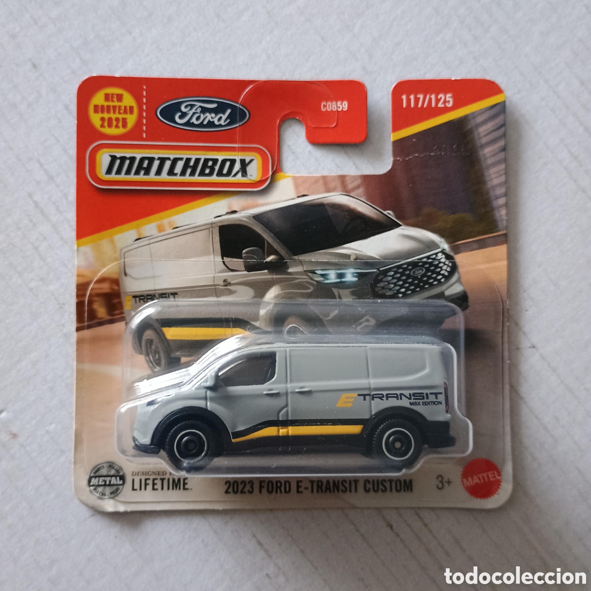 Coches a escala Matchbox: Matchbox 2023 Ford e-Transit Custom