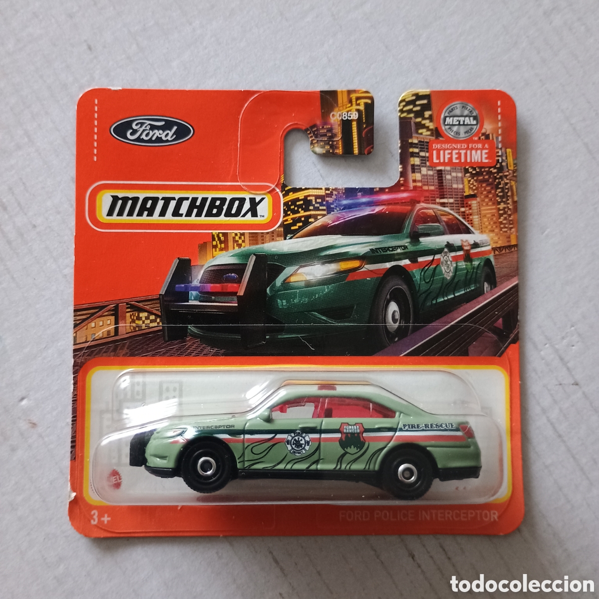 Coches a escala Matchbox: Matchbox Ford Police Interceptor