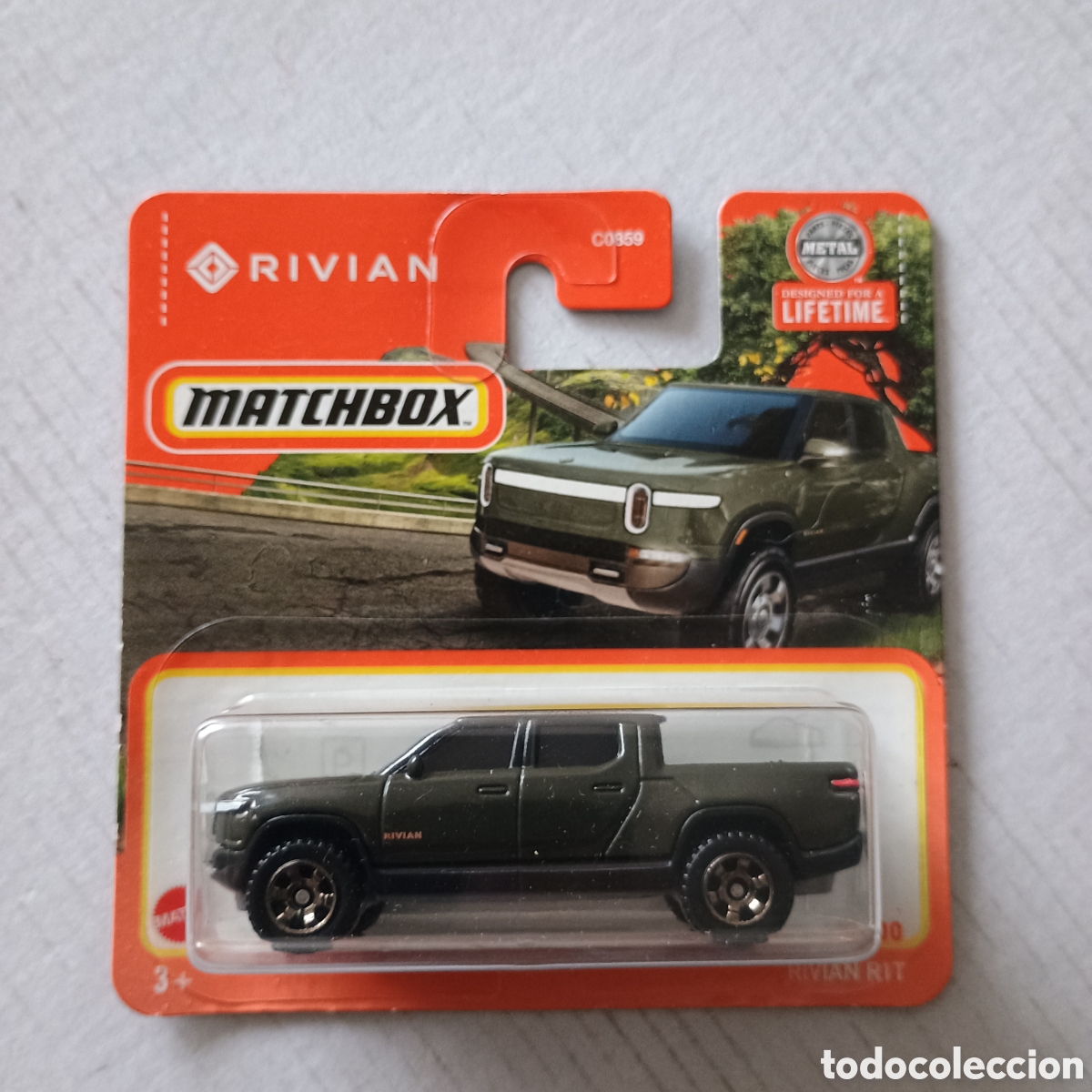 Coches a escala Matchbox: Matchbox Rivian R1T en blister