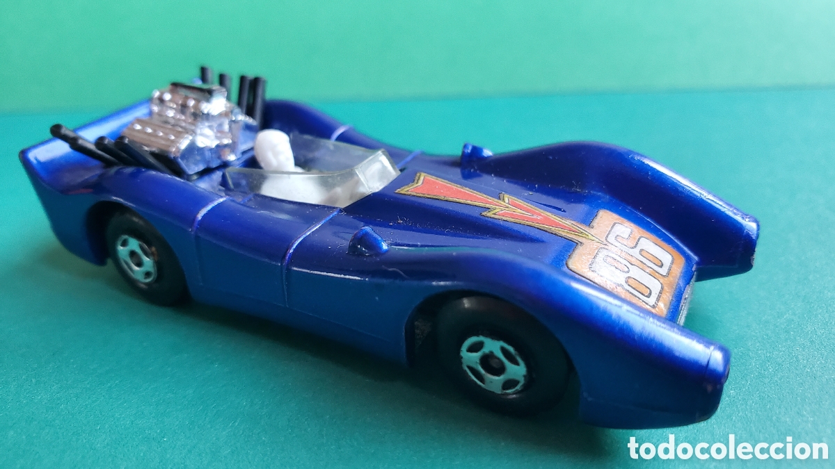 Coches a escala Matchbox: MATCHBOX.BLUE SHARK.TIBUR&Oacute;N AZUL. MADE IN ENGLAND.