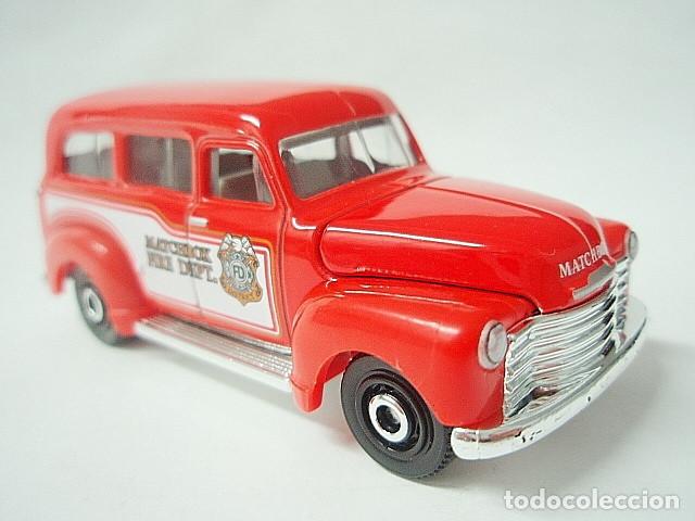 Coches a escala Matchbox: MATCHBOX MP MB1254 B * 54 CHEVROLET SUBURBAN DEL 1950