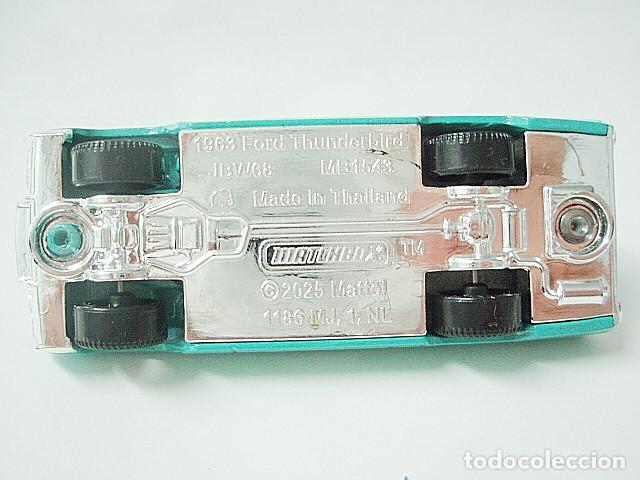 Coches a escala Matchbox: MATCHBOX MP MB1543 A * 43 FORD THUNDERBIRD DEL 1963 - Foto 5