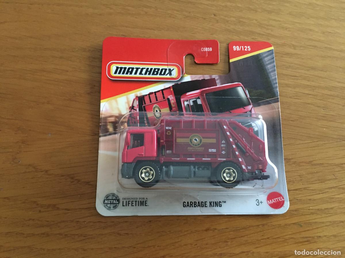 Coches a escala Matchbox: Cami&oacute;n Matchbox Garbage king. NUEVO A ESTRENAR.