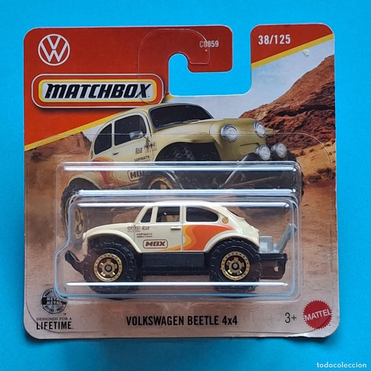 Coches a escala Matchbox: MATCHBOX 2026 38/125 - VOLKSWAGEN BEETLE 4x4 - NUEVO EN BLISTER - 1/64