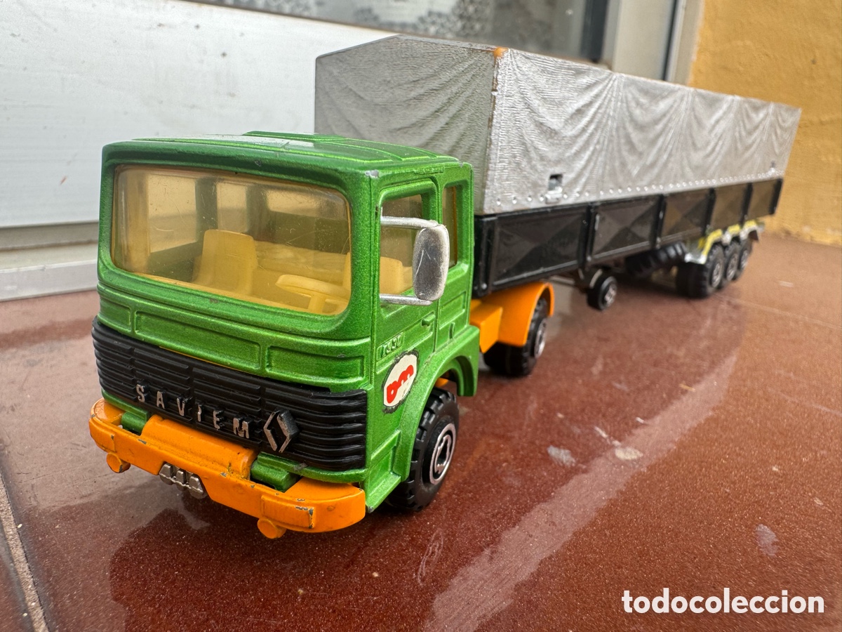 Coches a escala Matchbox: Trailer Majorette Serie 3000.