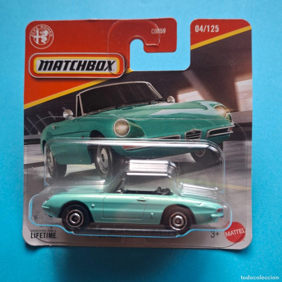 Coches a escala Matchbox: MATCHBOX 2026 4/125 - &acute;67 ALFA ROEMO DUETTO SPIDER - NUEVO EN BLISTER - 1/64
