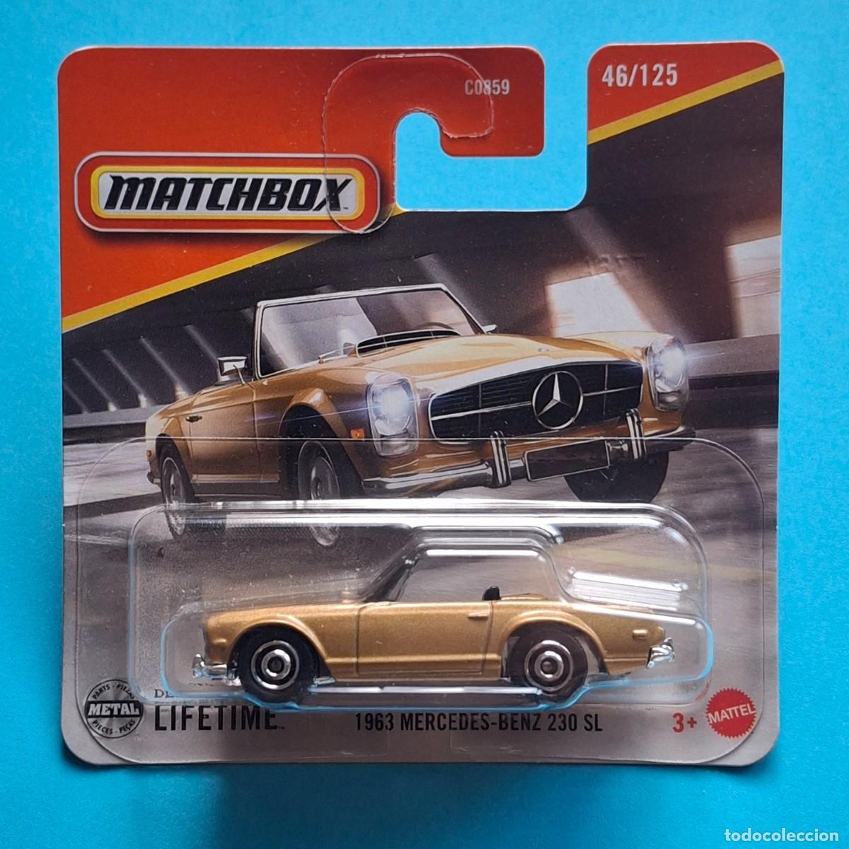 Coches a escala Matchbox: MATCHBOX 2025 46/125 - 1963 MERCEDES BENZ 230 SL - NUEVO EN BLISTER - ESCALA 1:64