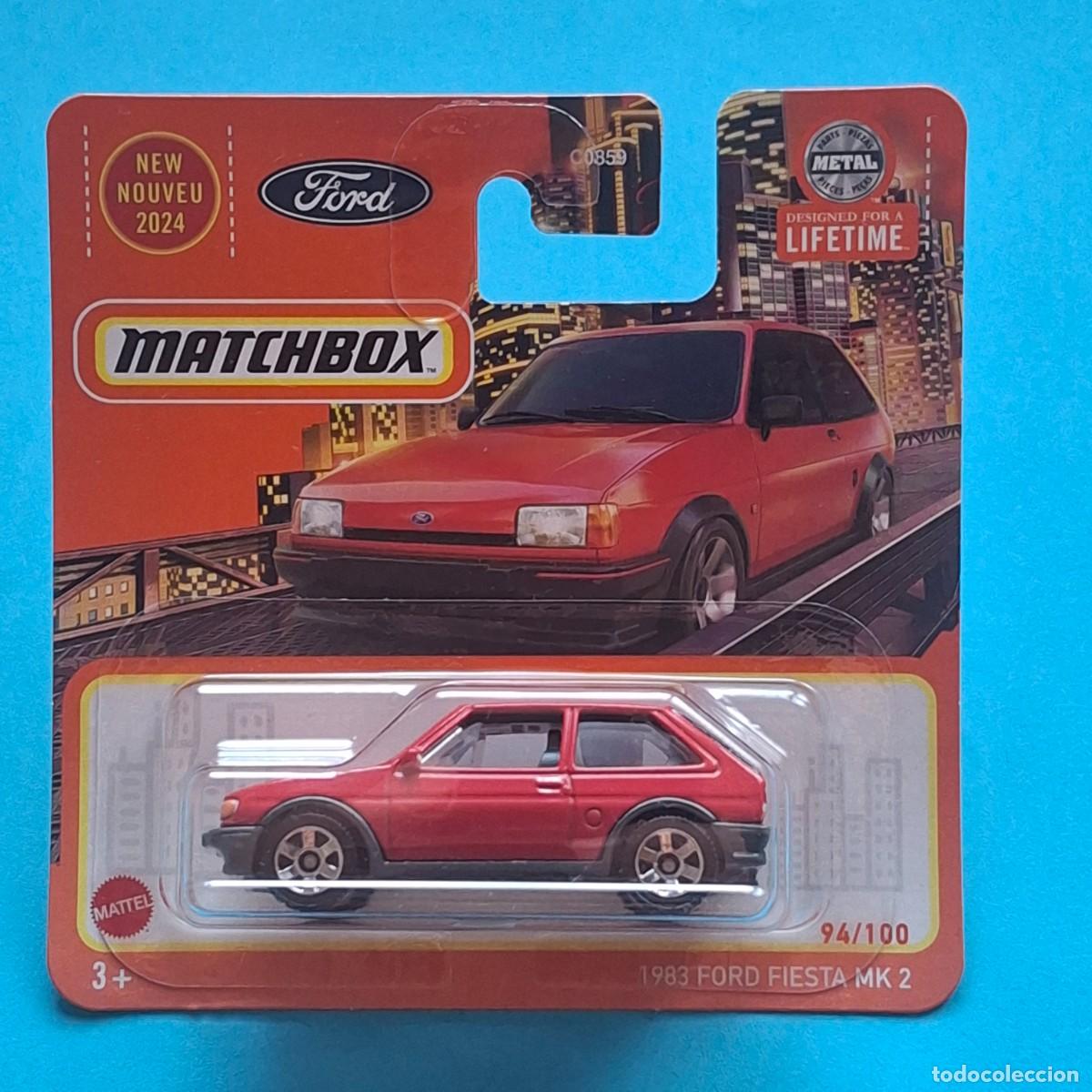Coches a escala Matchbox: MATCHBOX 2024 94/100 - 1983 FORD FIESTA MK2 TIPO XR2 - NUEVO EN BLISTER - ESCALA 1:64