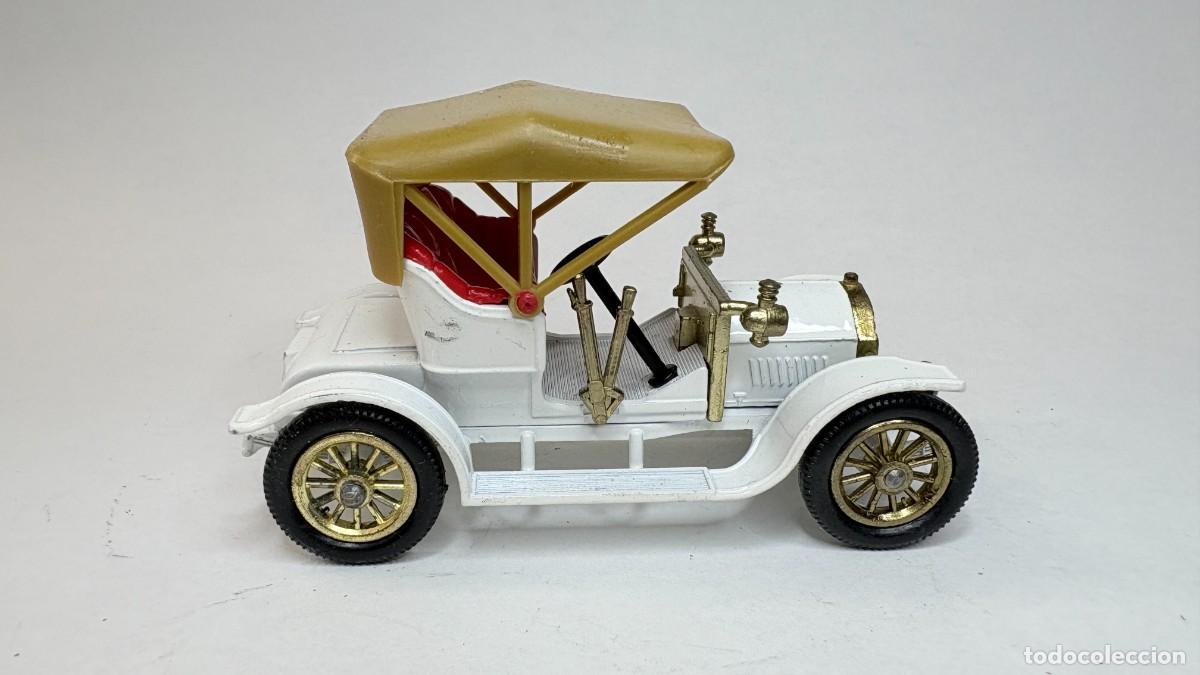 Coches a escala Matchbox: COCHE MINIATURA 1909 OPEL COUPE Y-4 MATCHBOX LESNEY VINTAGE CON CAPOTA