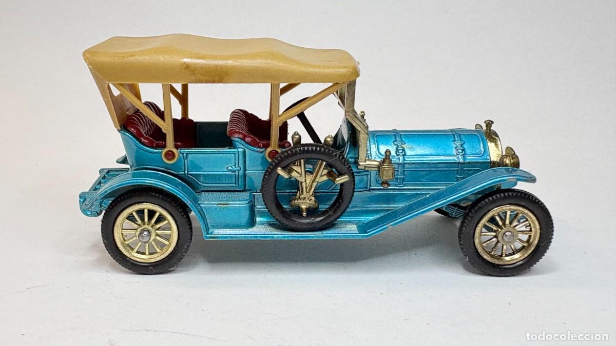 Coches a escala Matchbox: COCHE MINIATURA 1909 THOMAS FLYABOUT Y-12 MATCHBOX LESNEY MET&Aacute;LICO