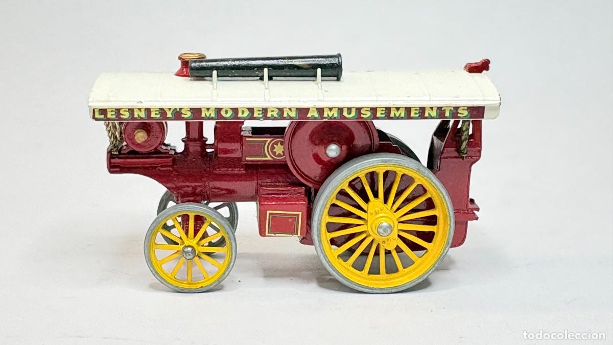 Coches a escala Matchbox: MAQUINA FOWLER SHOWMAN ENGINE Y-9 MATCHBOX LESNEY MADE IN ENGLAND