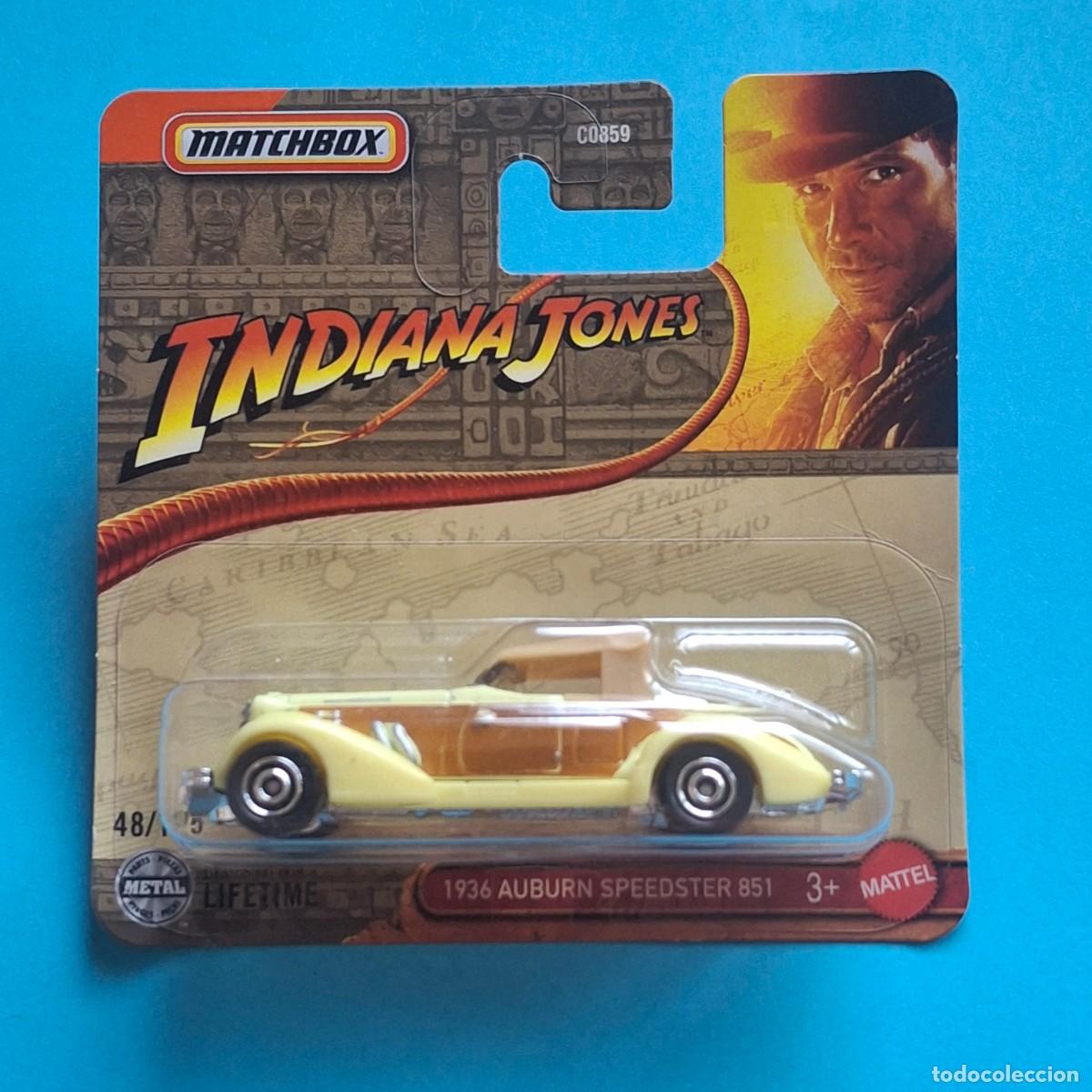 Coches a escala Matchbox: MATCHBOX 2023 48/100 - 1936 AUBURN SPEEDSTER 851 INDIANA JONES - NUEVO EN BLISTER - ESCALA 1:64