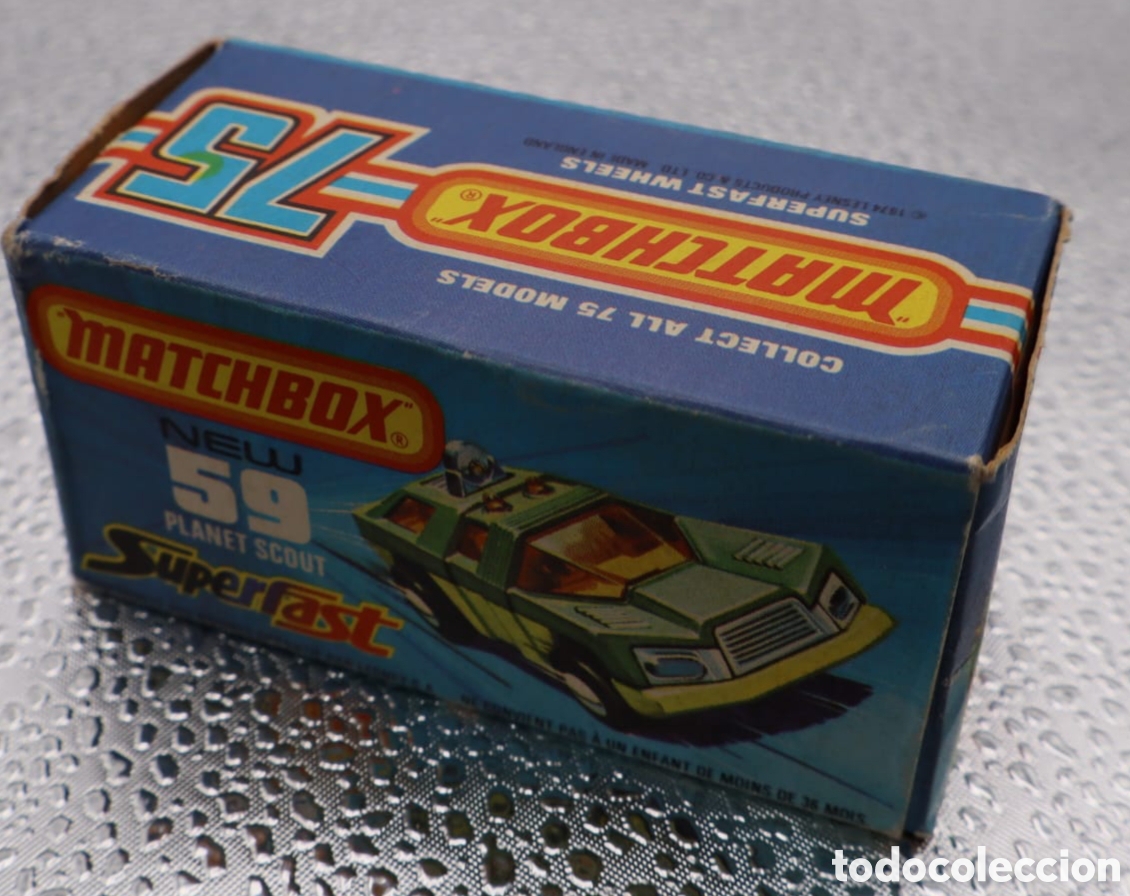 Coches a escala Matchbox: Antiguo planet escout matchbox,serie 59