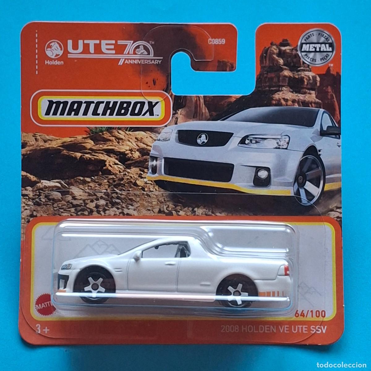Coches a escala Matchbox: MATCHBOX 2021 64/100 - 2008 HOLDEN VE UTE SSV - NUEVO EN BLISTER - ESCALA 1:64