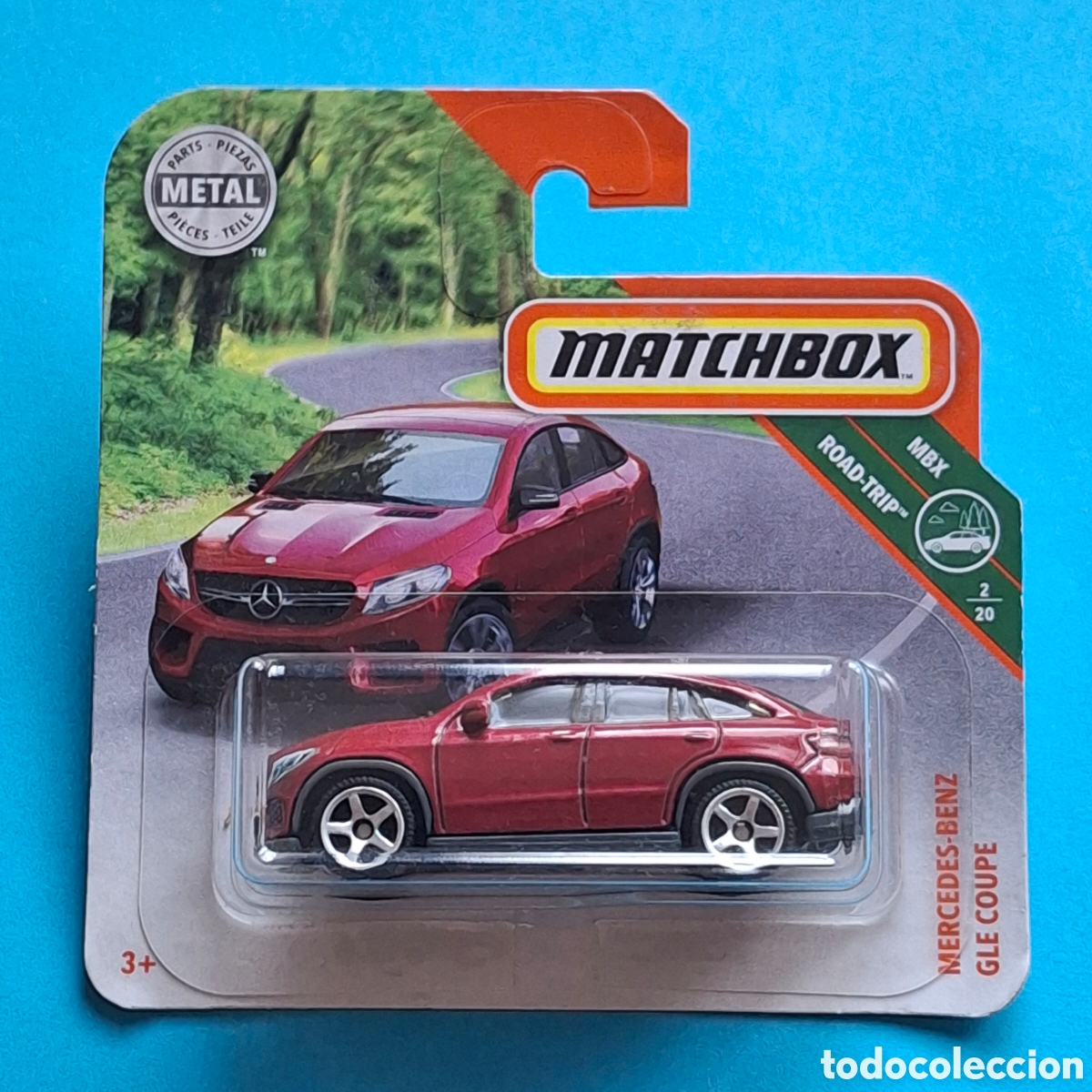 Coches a escala Matchbox: MATCHBOX 2019 10/100 - MERCEDES BENZ GLE COUPE - NUEVO EN BLISTER - ESCALA 1:64