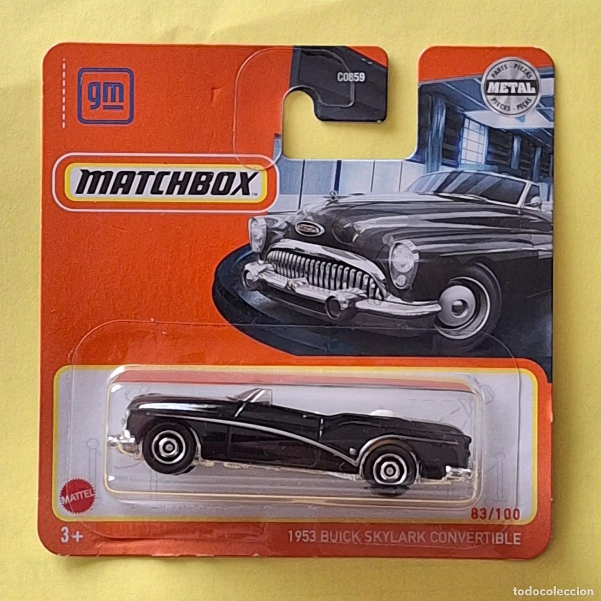 Coches a escala Matchbox: MATCHBOX 2022 83/100 - 1953 BUICK SKYLARK CONVERTIBLE - NUEVO EN BLISTER - ESCALA 1:64