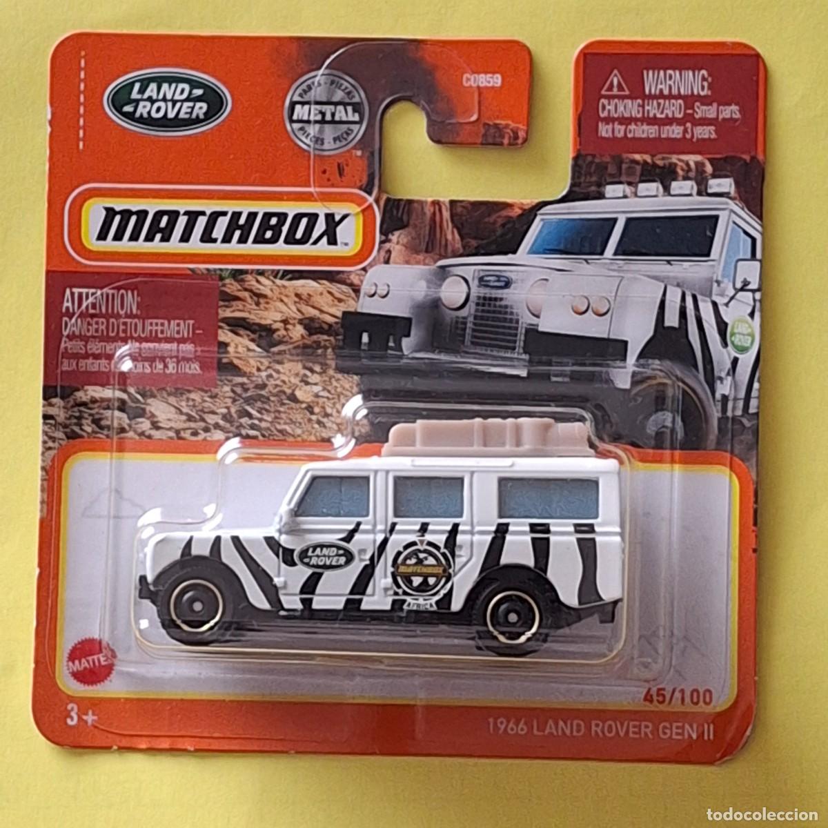 Coches a escala Matchbox: MATCHBOX 2022 45/100 - 1966 LAND ROVER GEN II - NUEVO EN BLISTER - ESCALA 1:64