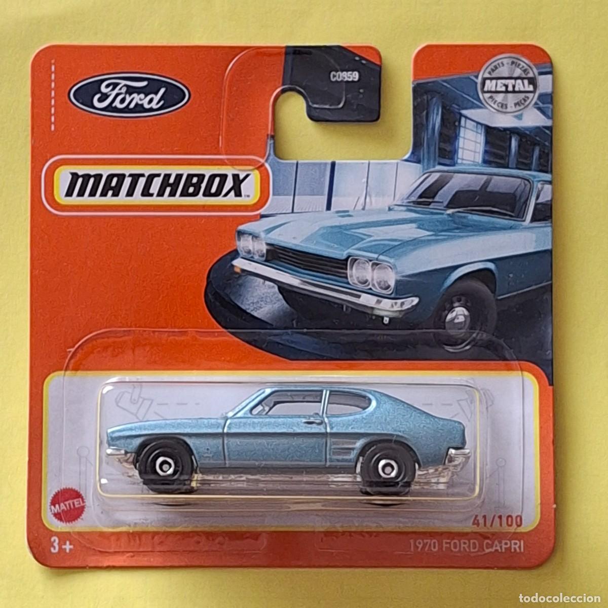 Coches a escala Matchbox: MATCHBOX 2022 41/100 - 1970 FORD CAPRI - NUEVO EN BLISTER - ESCALA 1:64