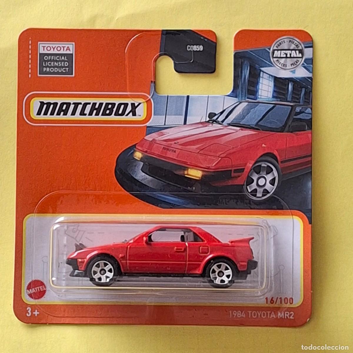 Coches a escala Matchbox: MATCHBOX 2022 16/100 - 1984 TOYOTA MR2 MR-2 - NUEVO EN BLISTER - ESCALA 1:64