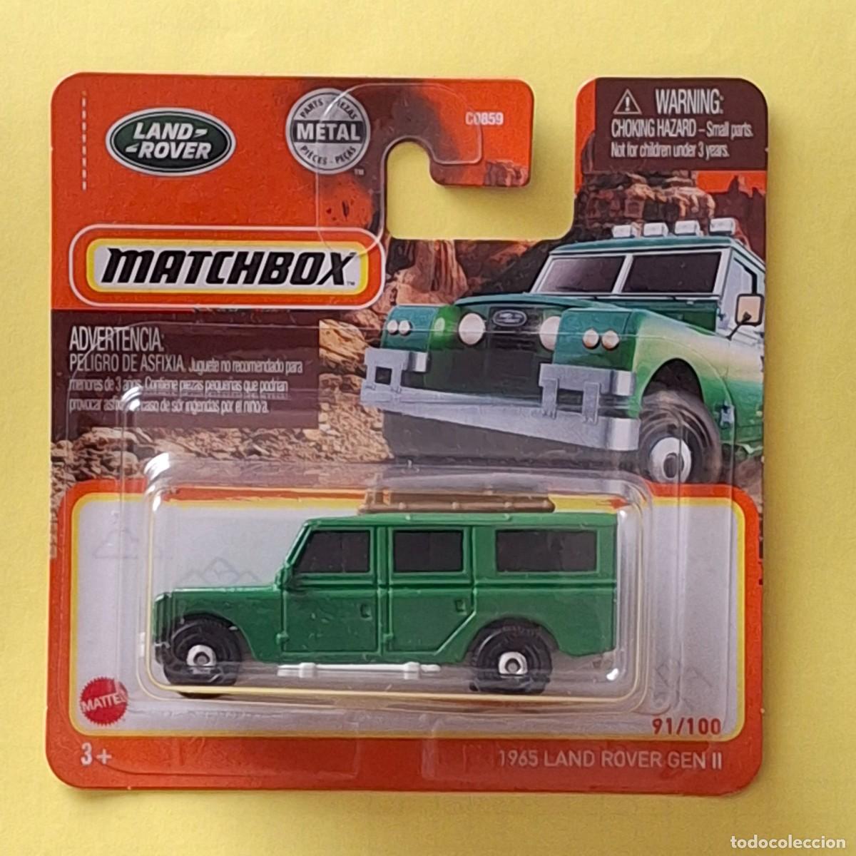 Coches a escala Matchbox: MATCHBOX 2021 91/100 - 1965 LAND ROVER GEN II - NUEVO EN BLISTER - ESCALA 1:64