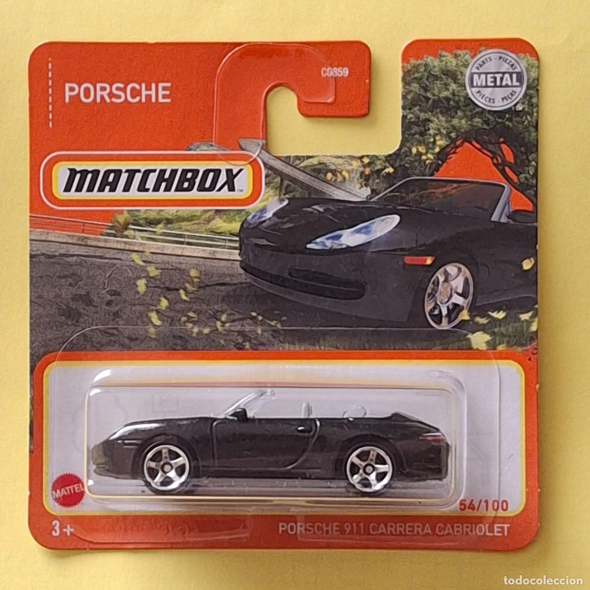 Carros em escala Matchbox: MATCHBOX 2021 54/100 - PORSCHE 911 CARRERA CABRIOLET CABRIO - NUEVO EN BLISTER - ESCALA 1:64