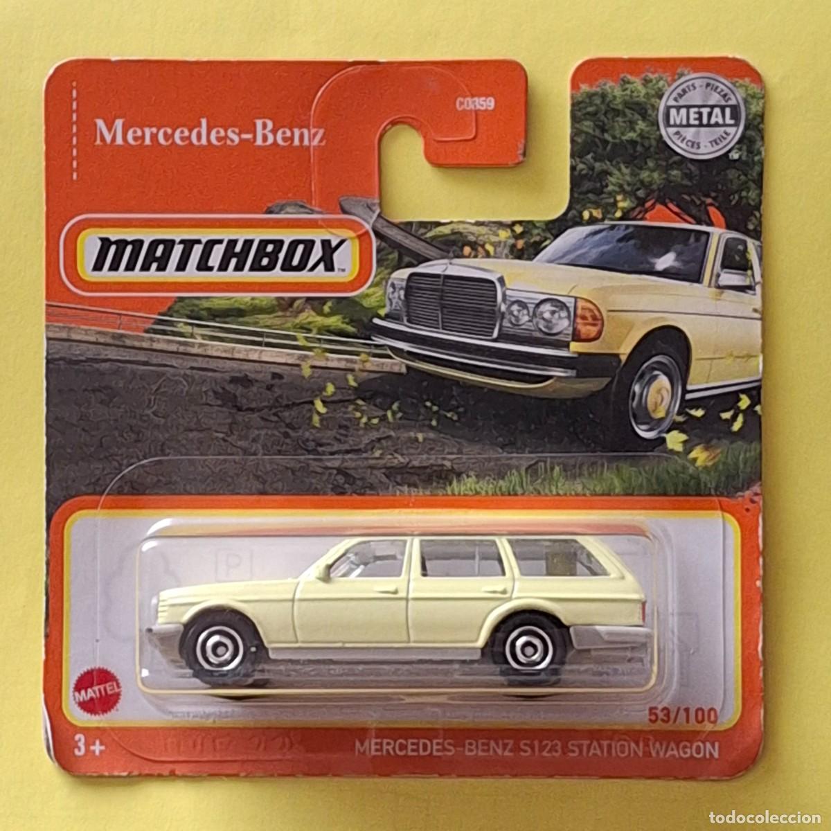Carros em escala Matchbox: MATCHBOX 2021 53/100 - MERCEDES BENZ S123 STATION WAGON - NUEVO EN BLISTER - ESCALA 1:64